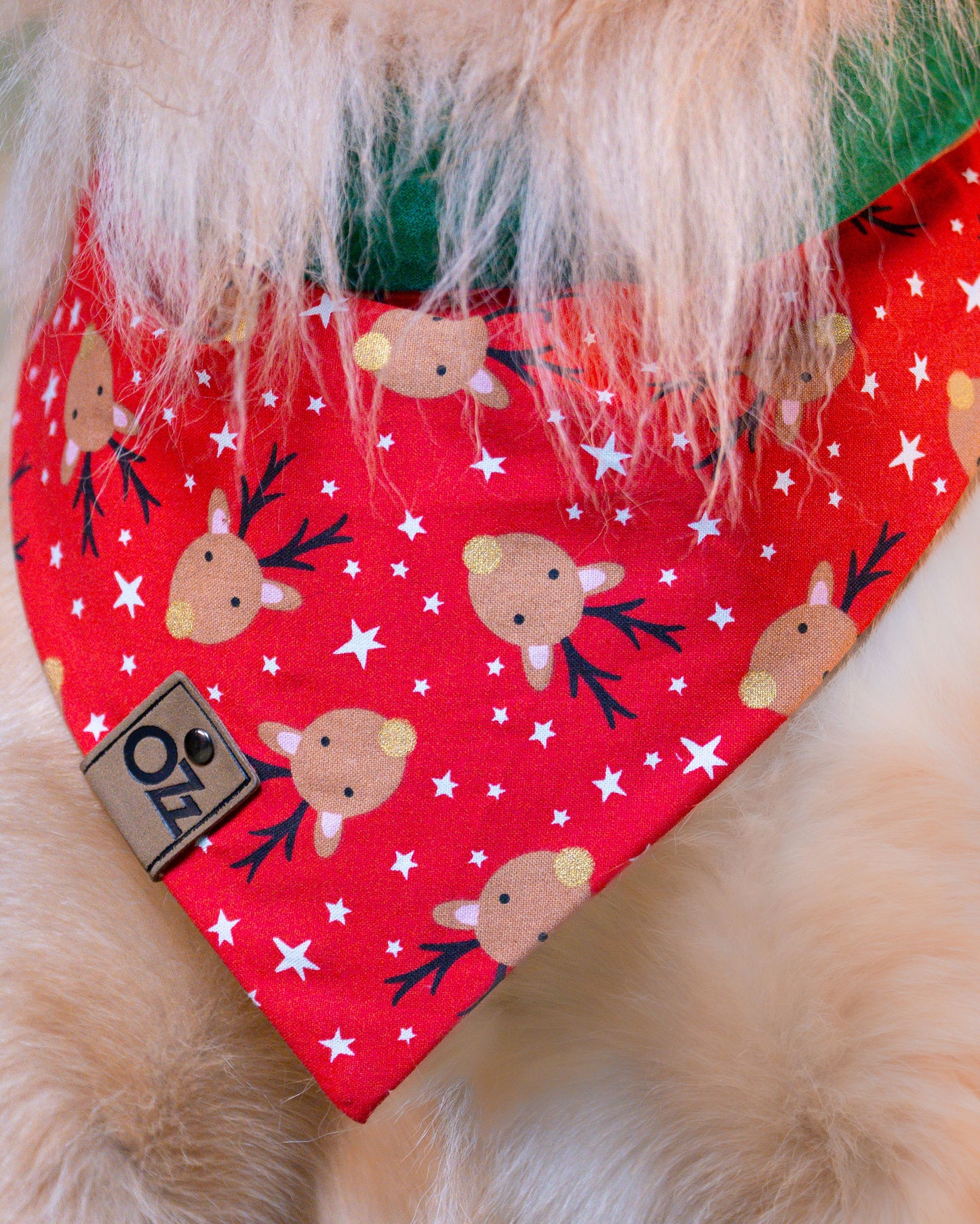 Golden Rudolf Bandana